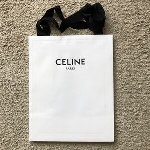 Authentic CELINE Paper Shopping Bag.